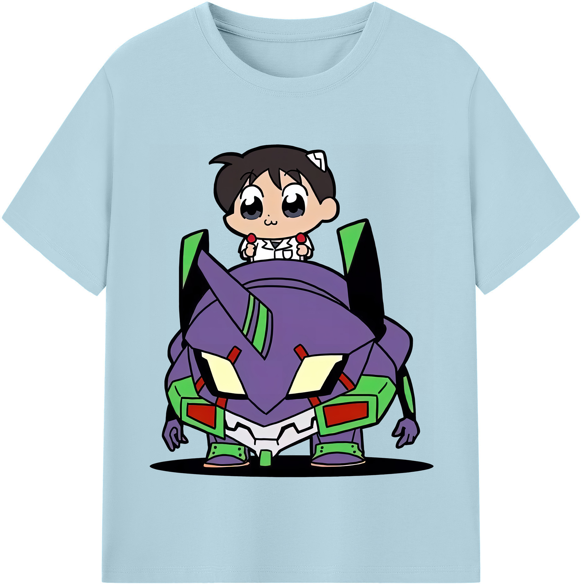 （画像用） EVA 新世紀エヴァンゲリオン 綿100％半袖Tシャツ（フロントプリント）